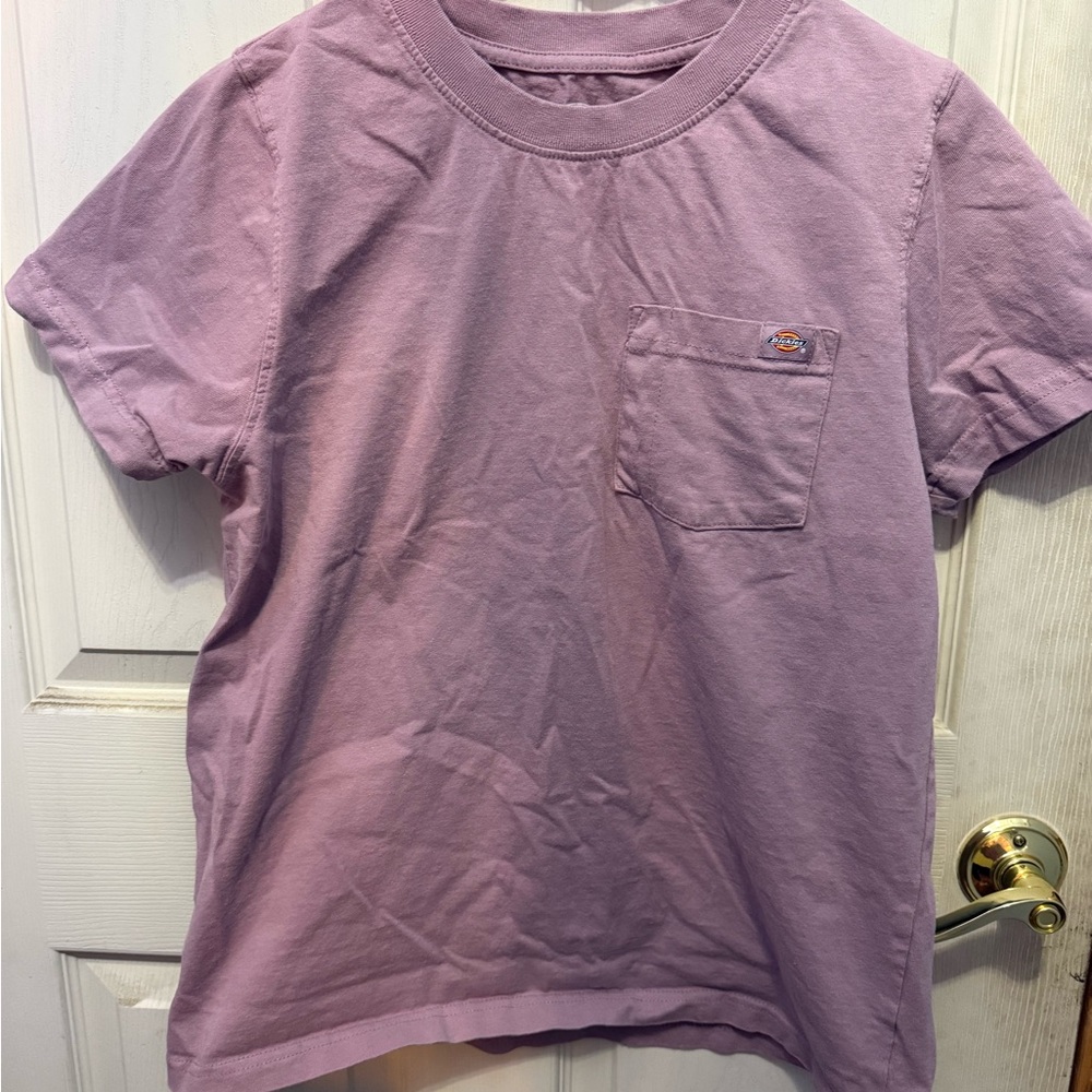 Dickies Women’s Lavender Pocket T-Shirt